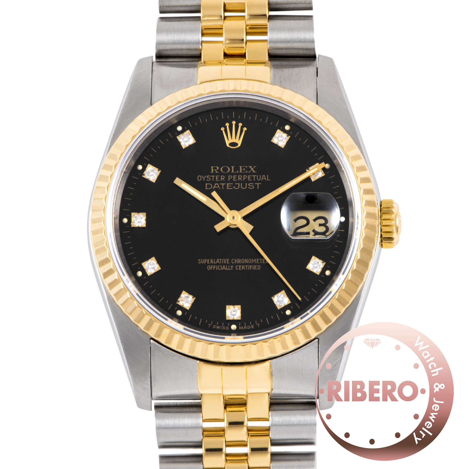 ロレックス デイトジャスト 16233G L番 Tritium