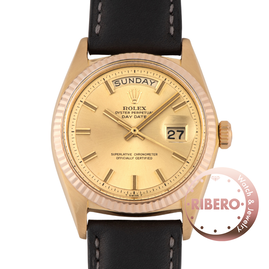 ロレックス デイデイト 1803 1966年製 ワイドボーイ Tritium