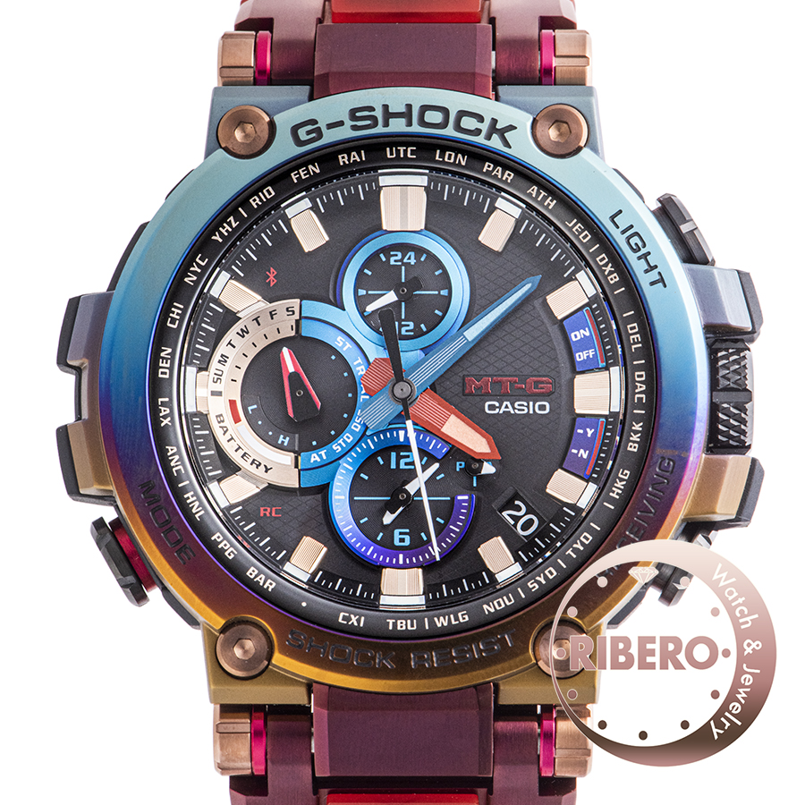 カシオ Gショック MTG-B1000VL-4AJR 火山雷