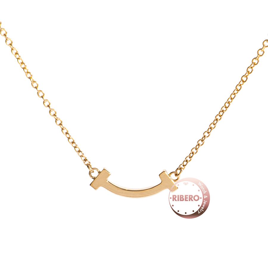 ティファニー T スマイル ペンダント ミニ ネックレス