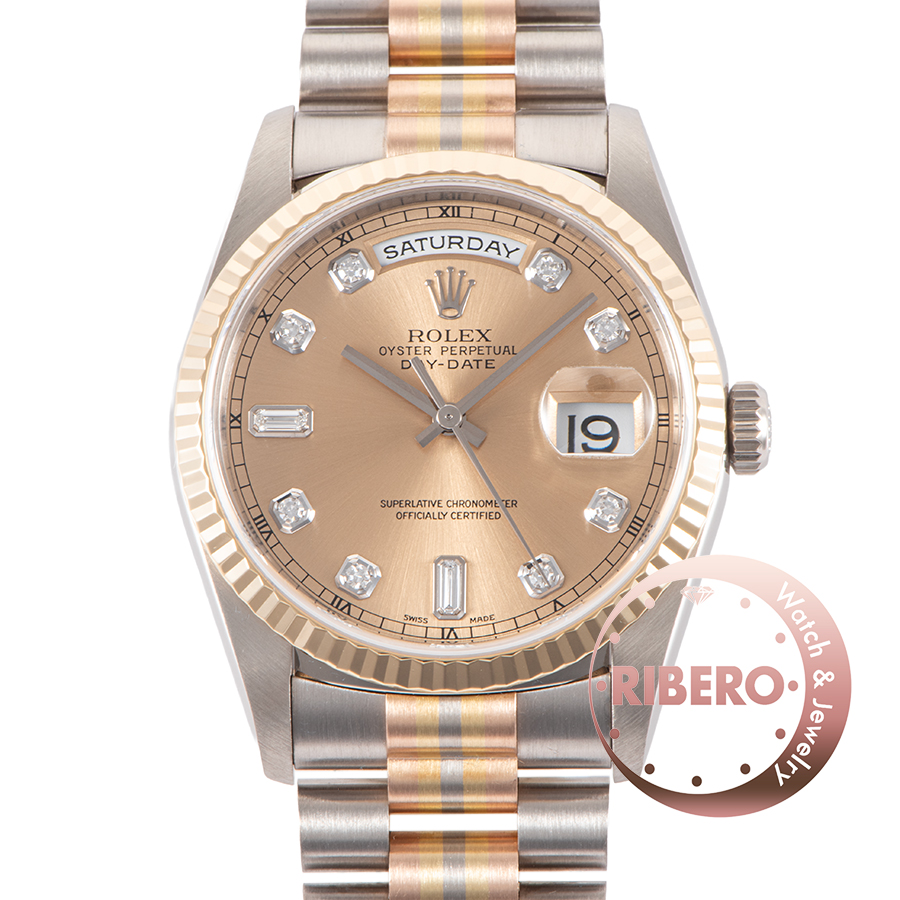 ロレックス デイデイト 18239BIC A番 トリドール