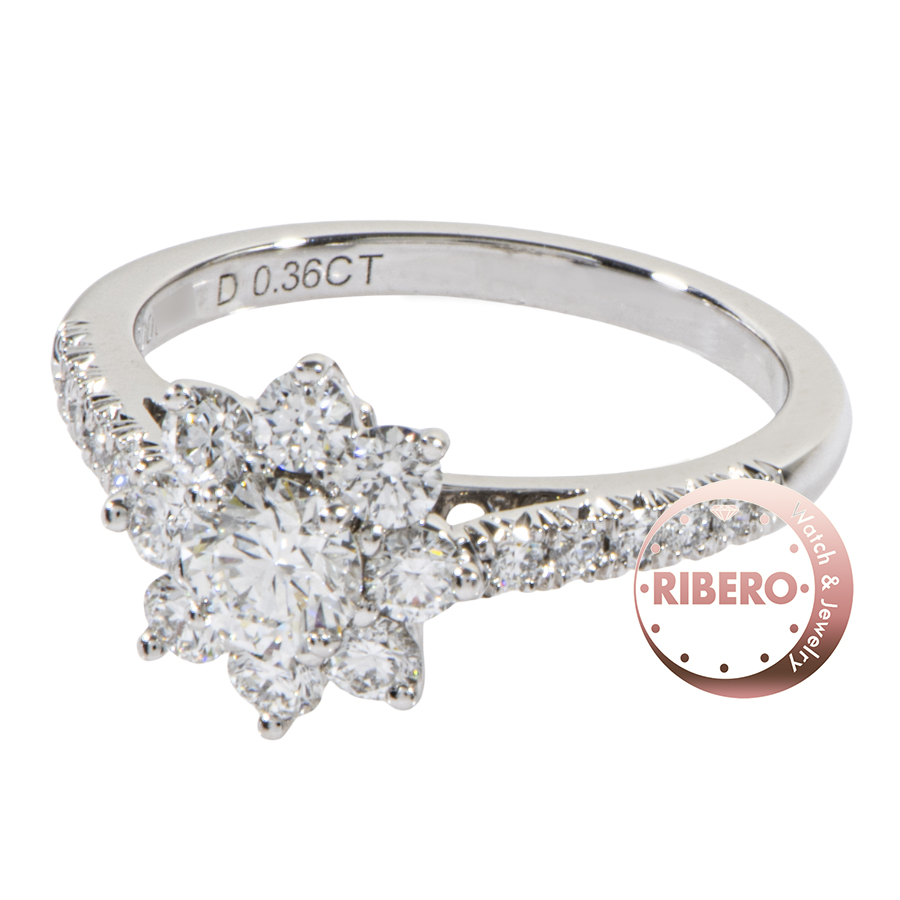 ハリーウィンストン サンフラワー ミニ FRDPNA003SF リング・指輪