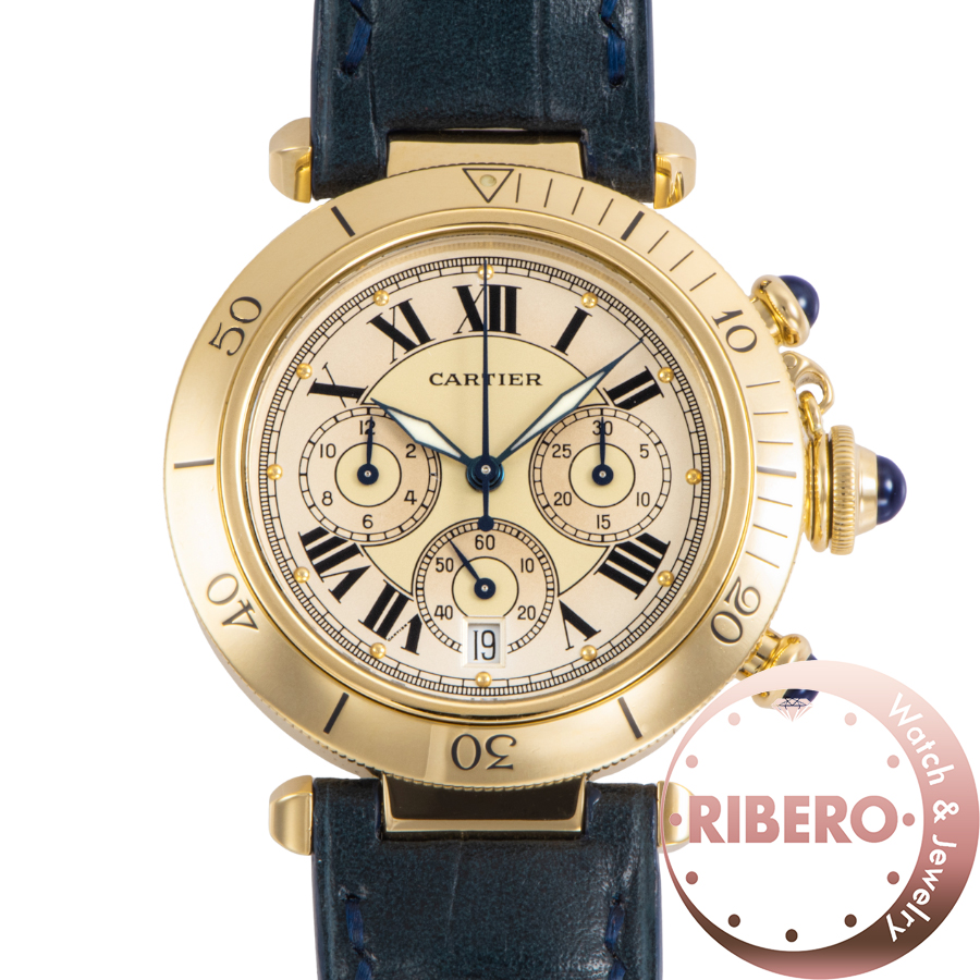 カルティエ パシャ 38mm クロノグラフ W3003851  ファーストモデル