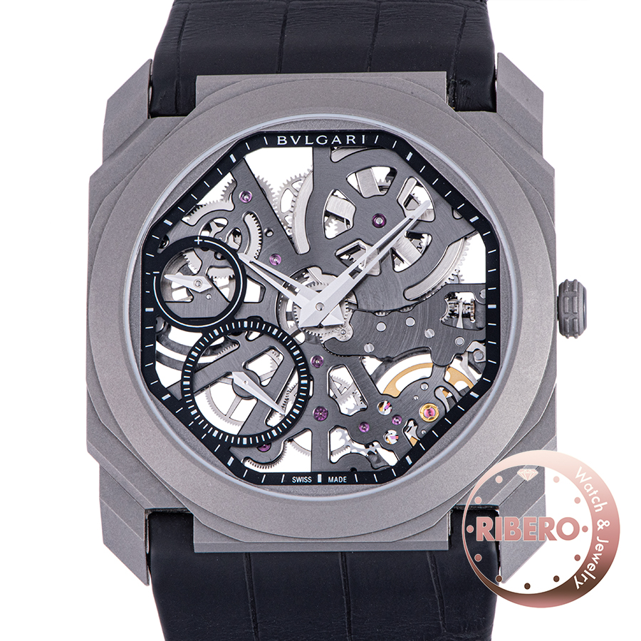 ブルガリ オクト フィニッシモ スケルトン 102714