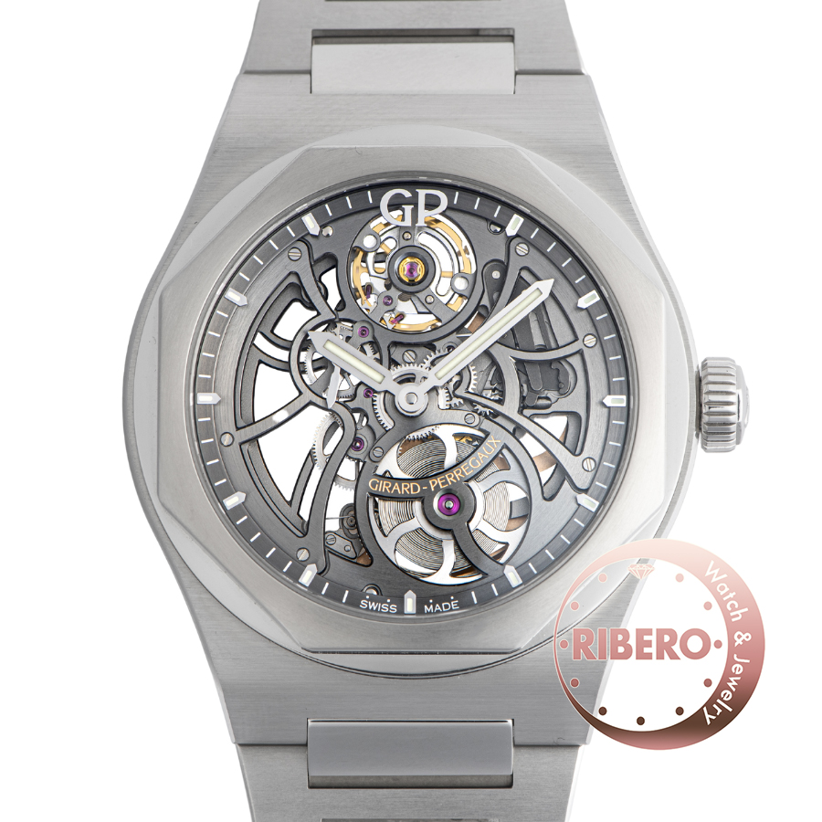 ジラール・ペルゴ ロレアート 81015-11-001-11A スケルトン