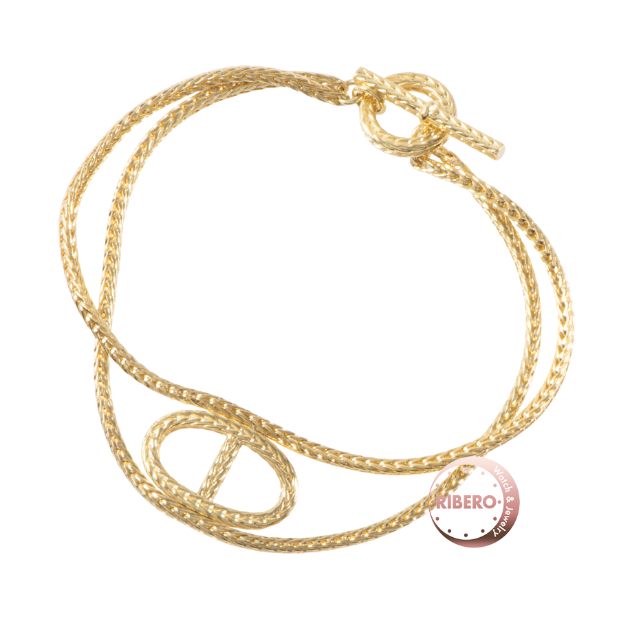 エルメス シェーヌダンクル　ダナエ H123431B ブレスレット