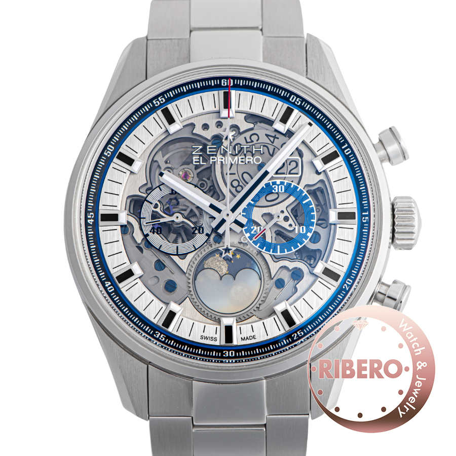 ゼニス クロノマスター グランドデイト フルオープン 03.2530.4047/78.M2530