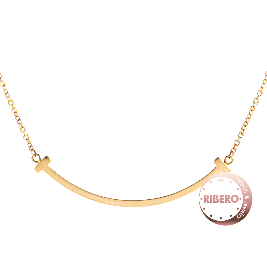 ティファニー Tスマイル ペンダント スモール ネックレス