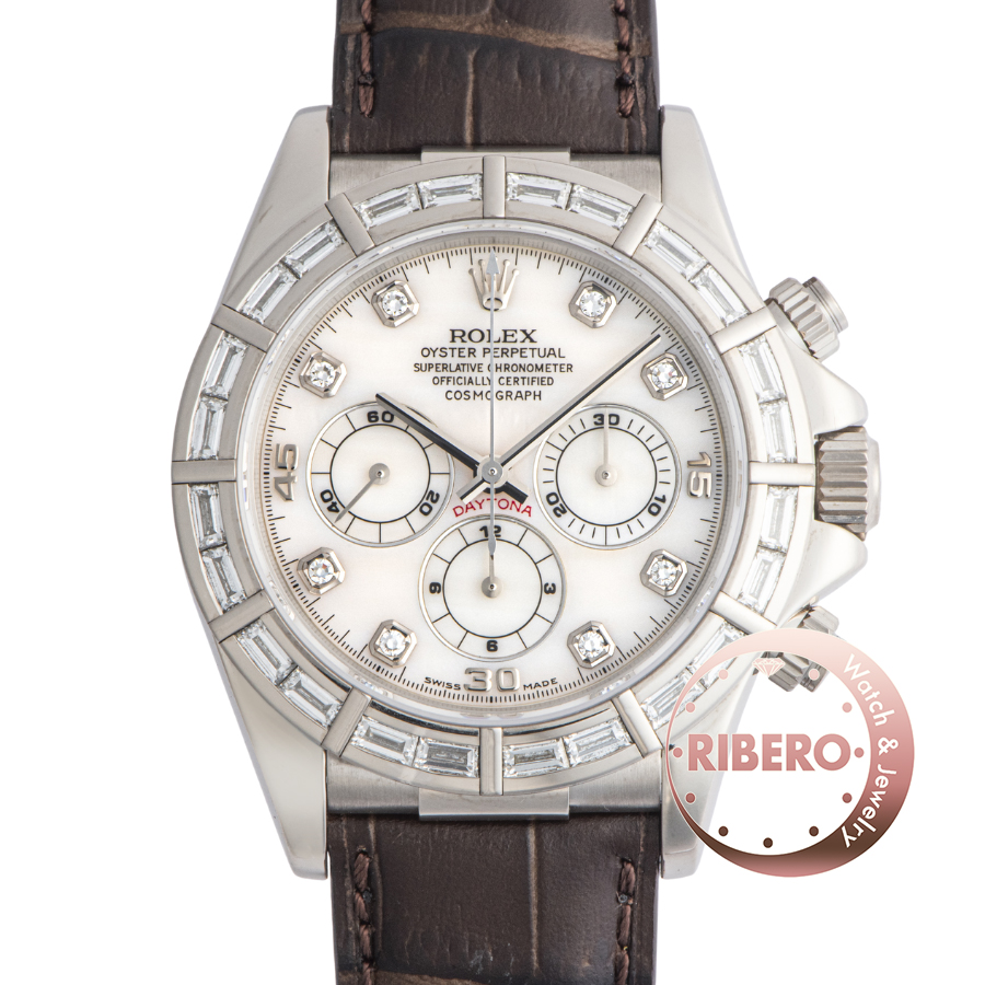 ロレックス デイトナ 16589BR U番 ピンクシェル