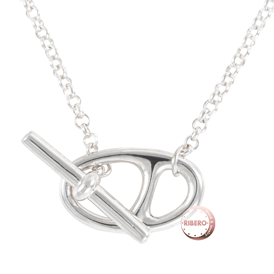 エルメス Chane d'ancre シェーヌダンクル パンク ペンダント ネックレス