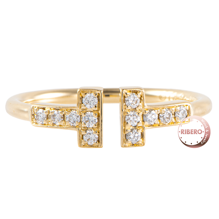 ティファニー T ダイヤモンド ワイヤー リング・指輪