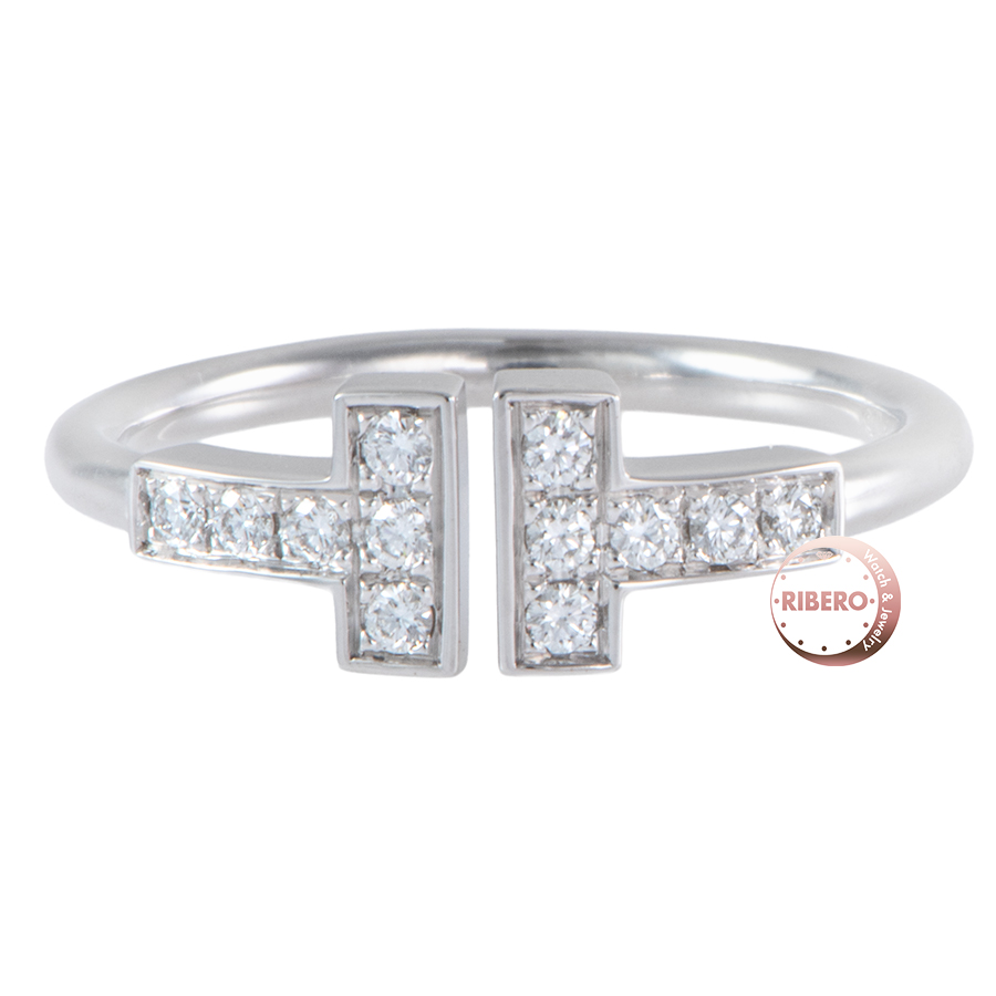 ティファニー T ダイヤモンド ワイヤー  リング・指輪