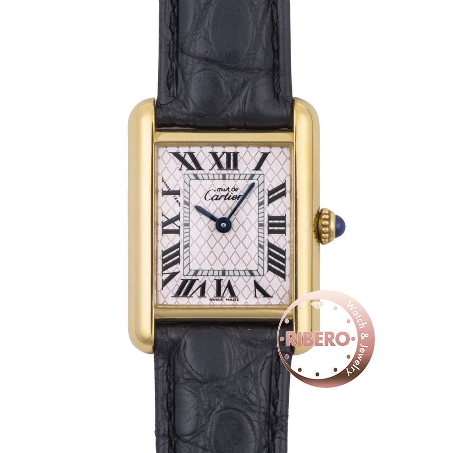 カルティエ マストタンクMMアクアリーノ W1018687