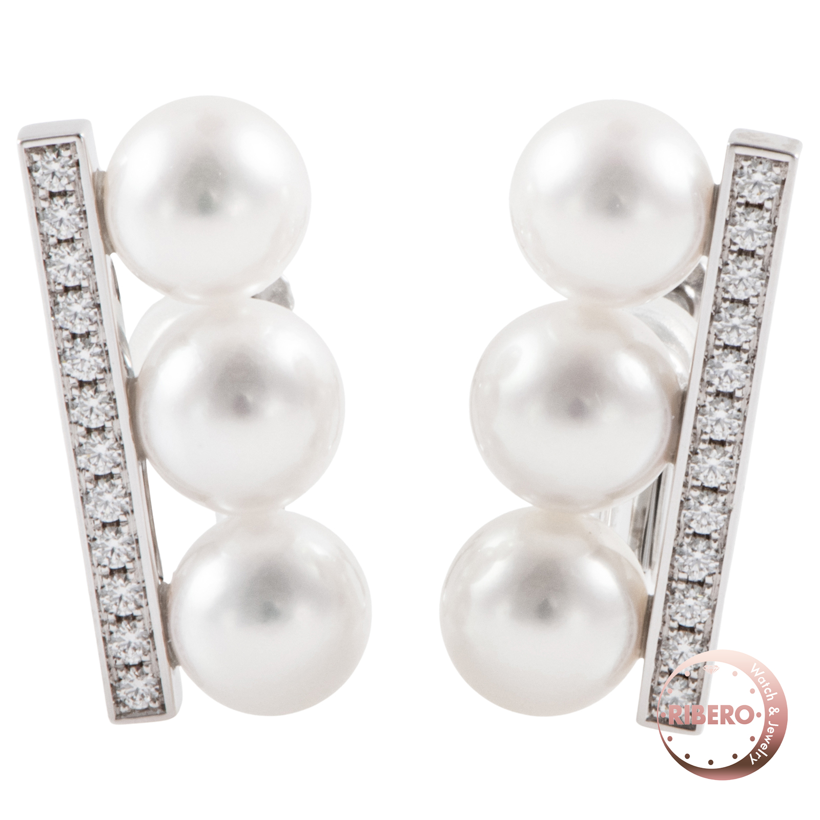 タサキ バランス ネオ イヤリング E-4314-18KWG イヤリング パール