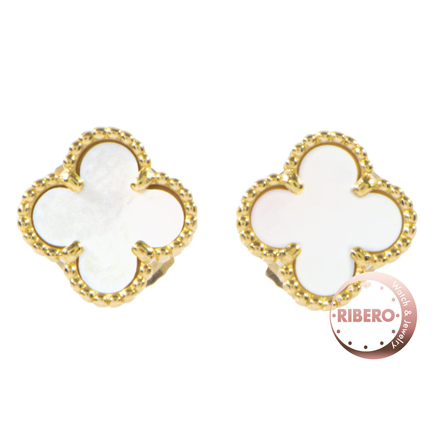 ヴァンクリーフ＆アーペル スウィート アルハンブラ  ピアス スタッド ピアス