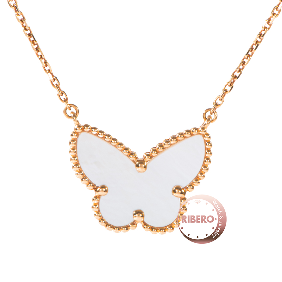 ヴァンクリーフ＆アーペル ラッキー アルハンブラ パピヨン ペンダント VCARD99500 ネックレス