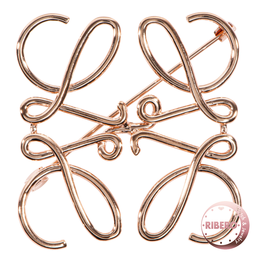 ロエベ アナグラム 111.27.027 ブローチ