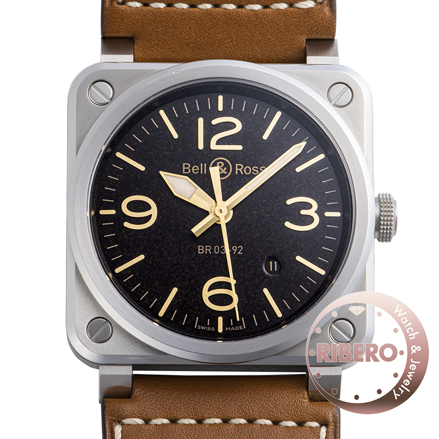 ベル＆ロス ゴールデンヘリテージ BR03-92-ST-G-HE