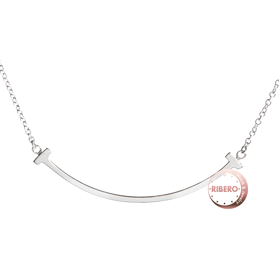 ティファニー Tスマイル ペンダント スモール ネックレス