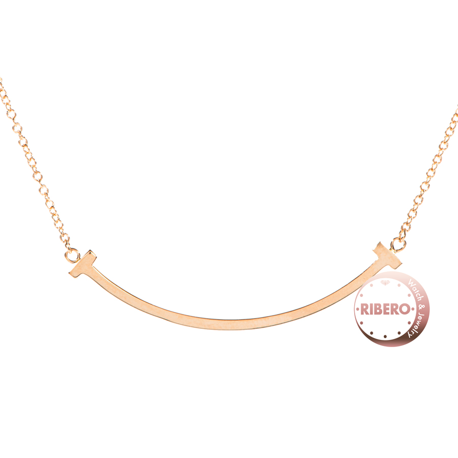 ティファニー Tスマイル ペンダント スモール ネックレス