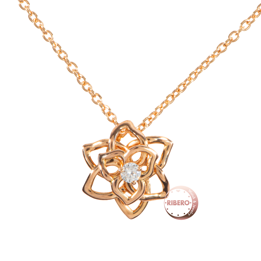 ピアジェ ローズ ペンダント ネックレス