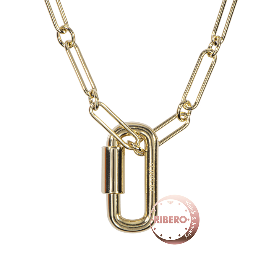 エルメス Curiosite long necklace キュリオジテ ロング  ネックレス ペンダント