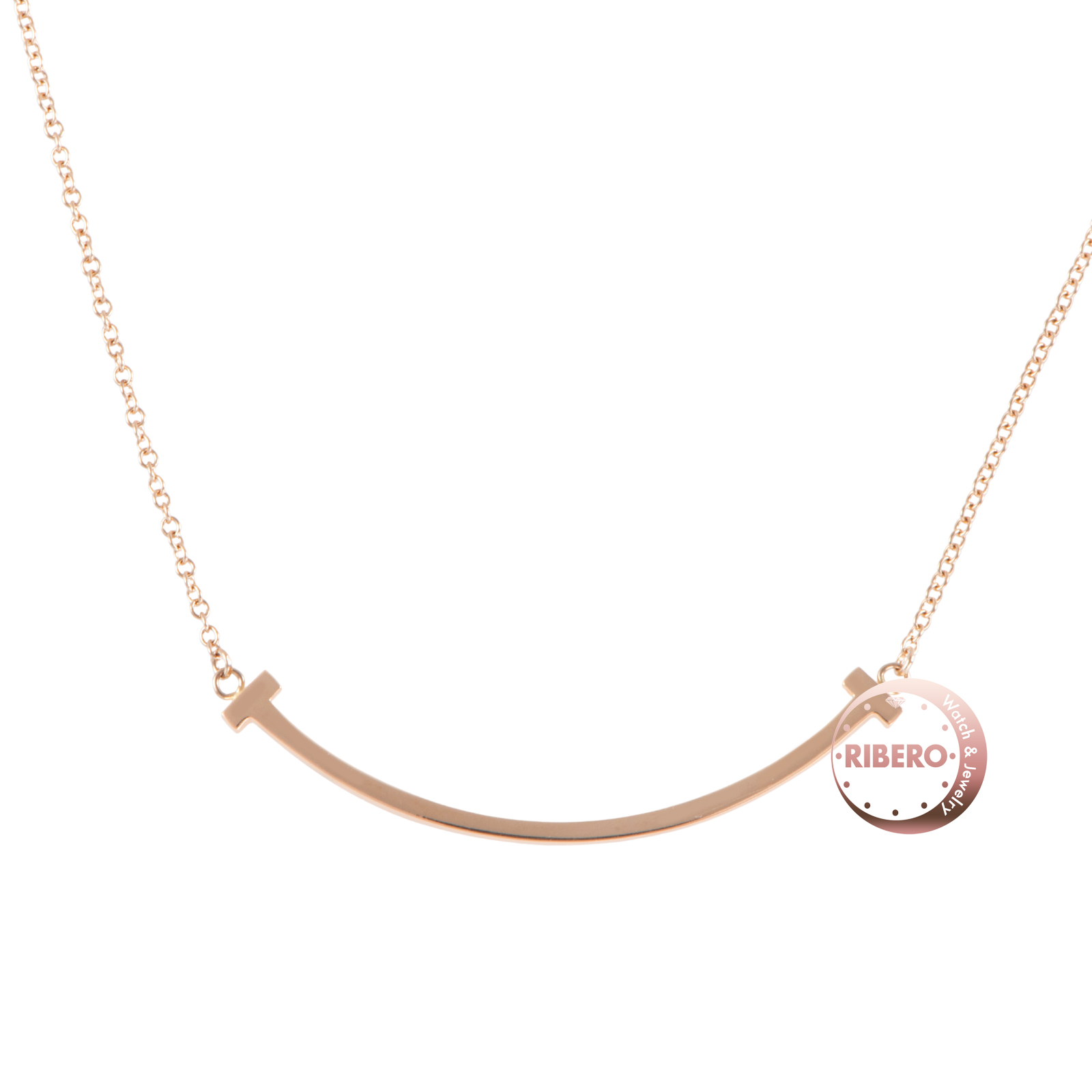 ティファニー Tスマイル ペンダント スモール ネックレス