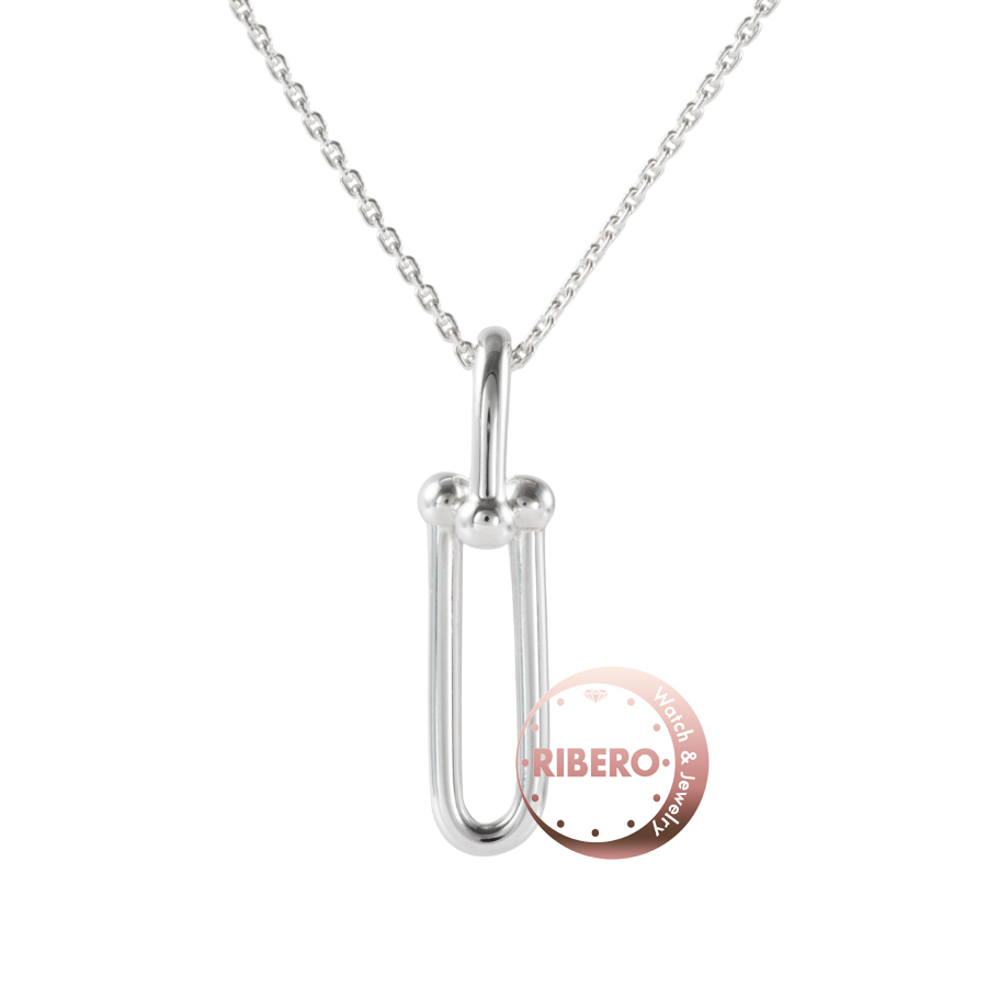 ティファニー ハードウェア リンク ペンダント ネックレス