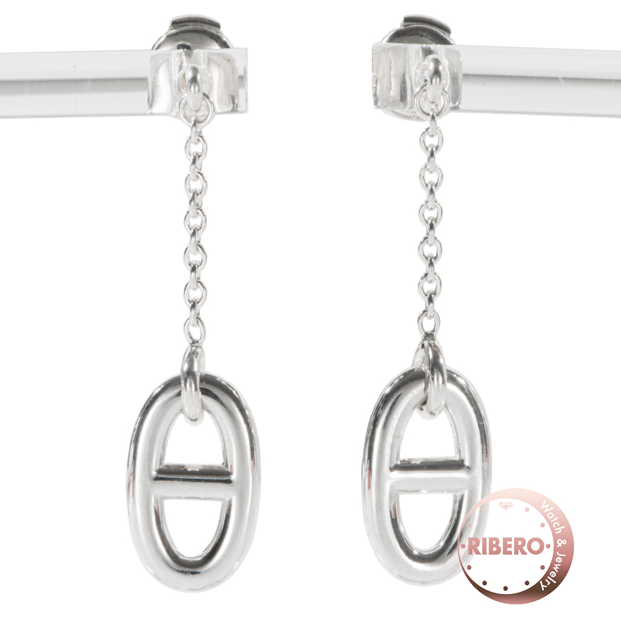 エルメス シェーヌダンクル  ピアス イヤリング