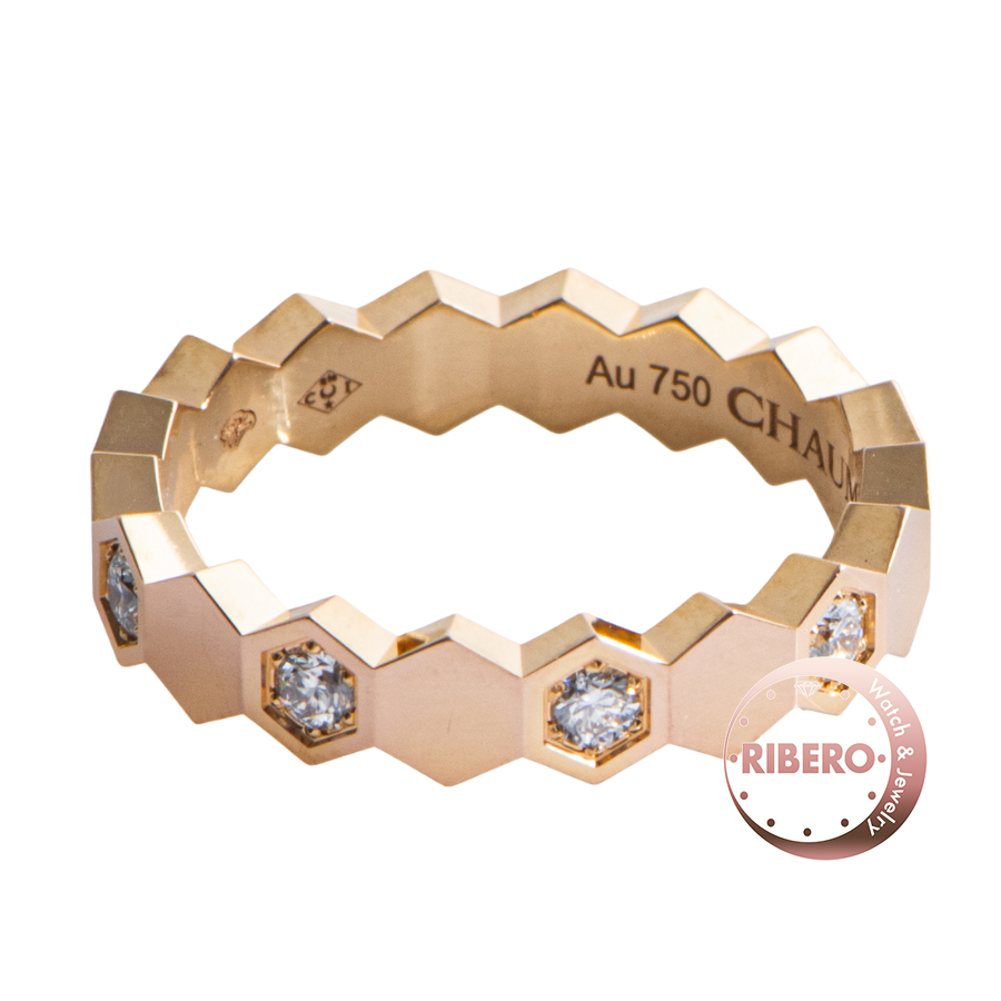 ショーメ BEE MY LOVE「ビー マイ ラブ」コレクション ハニカム 084677-051 リング・指輪