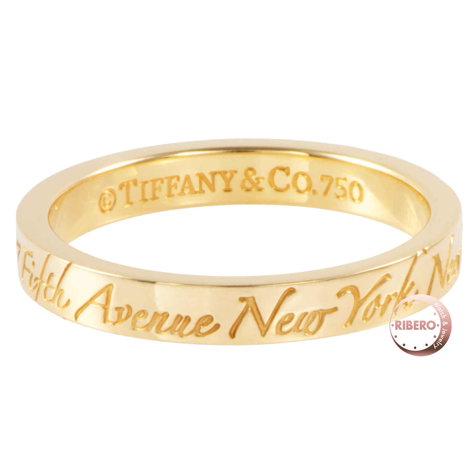 ティファニー ノーツ ナロー リング・指輪