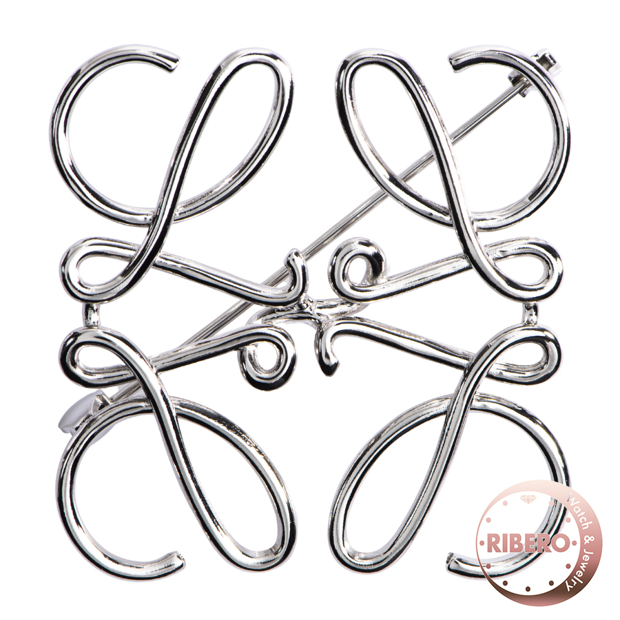 ロエベ アナグラム 111.25.020 ブローチ