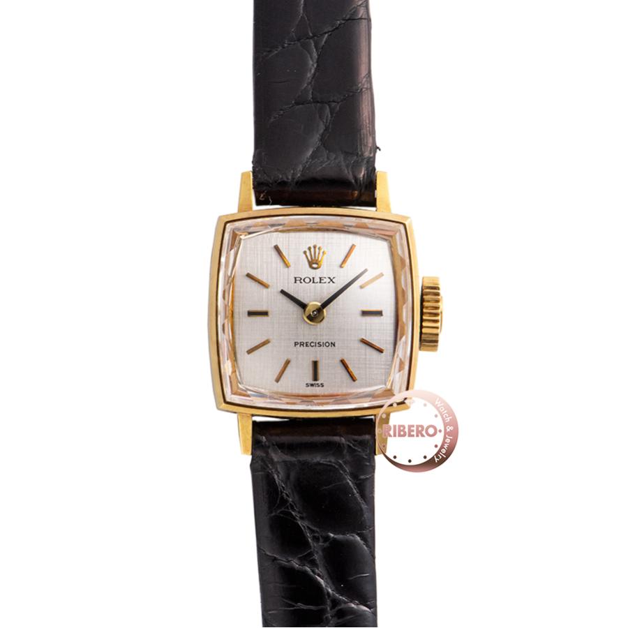 ロレックス プレシジョン カットガラス 1968年製 K18YG