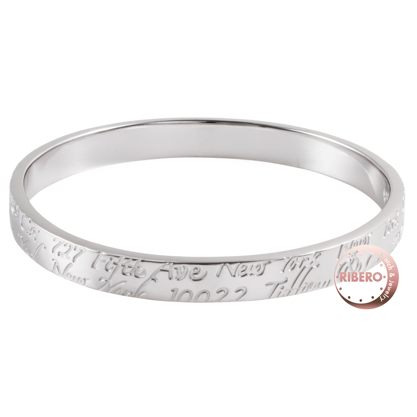 ティファニー ノーツ バングル ブレスレット