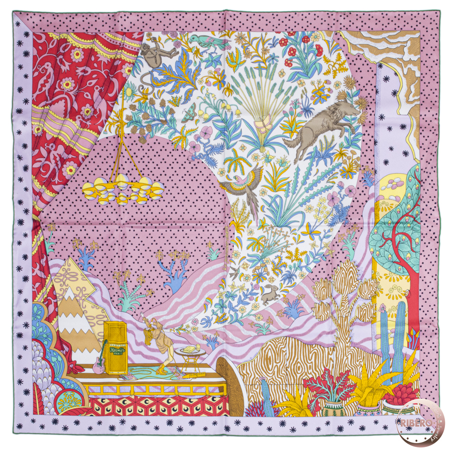 エルメス カレ90 Le Premier Chant 始まりの歌 スカーフ