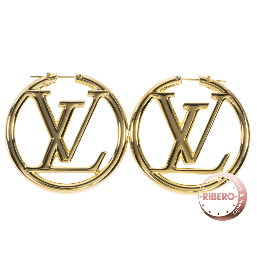 ルイ・ヴィトン ピアス フープ ルイーズ M64288 ピアス