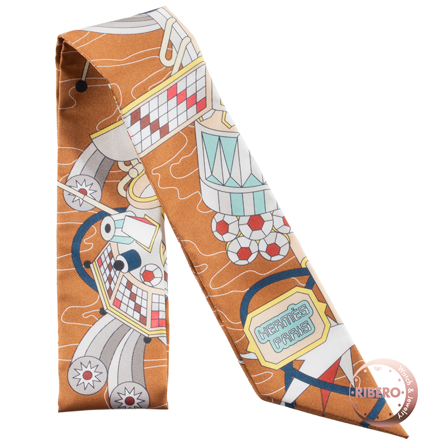 エルメス Hermes Scarf Odyssey エルメス スカーフ オデッセイ 063707S 07 ツイリー 2022AW　スカーフ