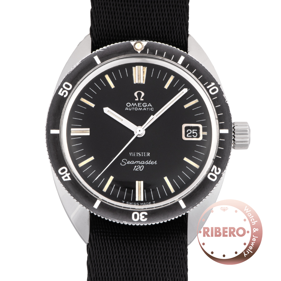 オメガ シーマスター120 ST-166.027 マイスター Wネーム ST166.027