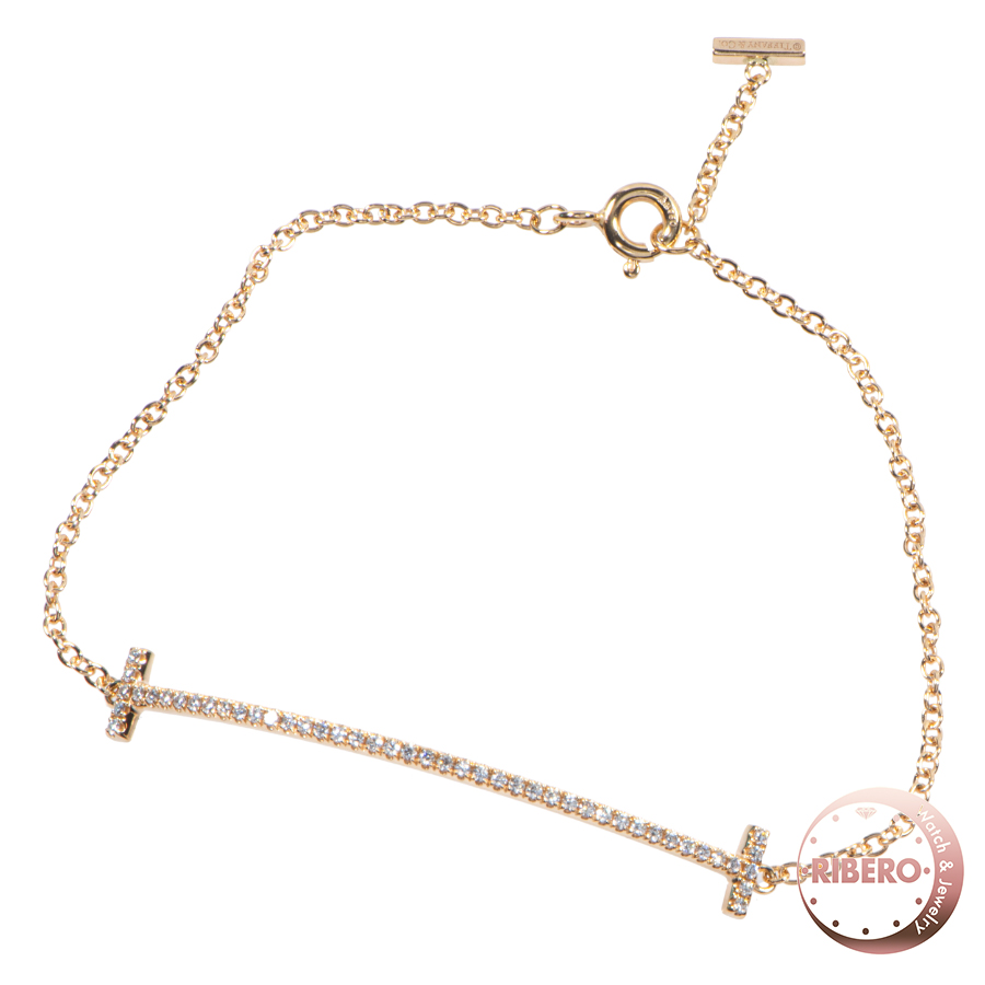 ティファニー Tスマイル ブレスレット