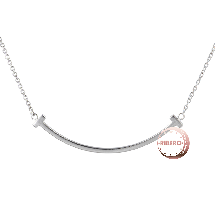 ティファニー Tスマイル ペンダント スモール ネックレス