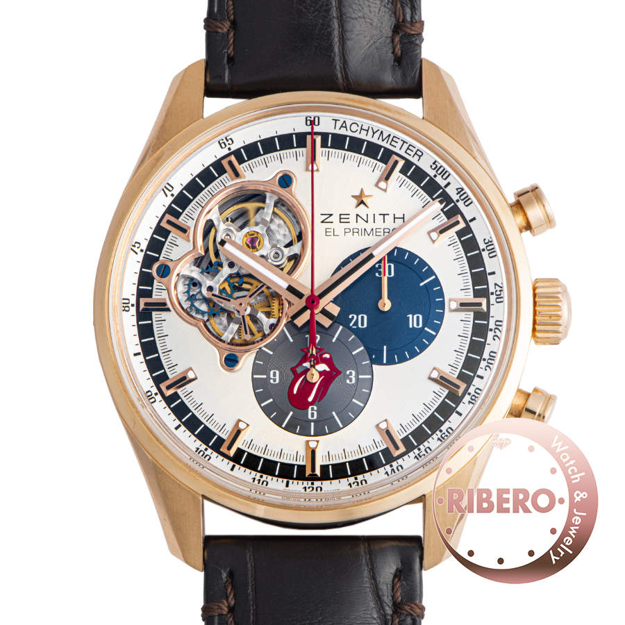 ゼニス エルプリメロ クロノマスター1969 ローリングストーンズ 18.2041.4061/77.C494 世界限定100本