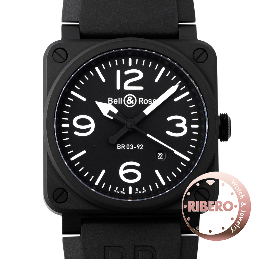 ベル＆ロス BR03-92 ブラックマット BR0392-BL-CE/SRB セラミック