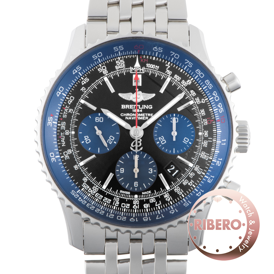 ブライトリング ナビタイマー01ブルーエディション AB012116/BE09(AB0121) 世界1000本限定