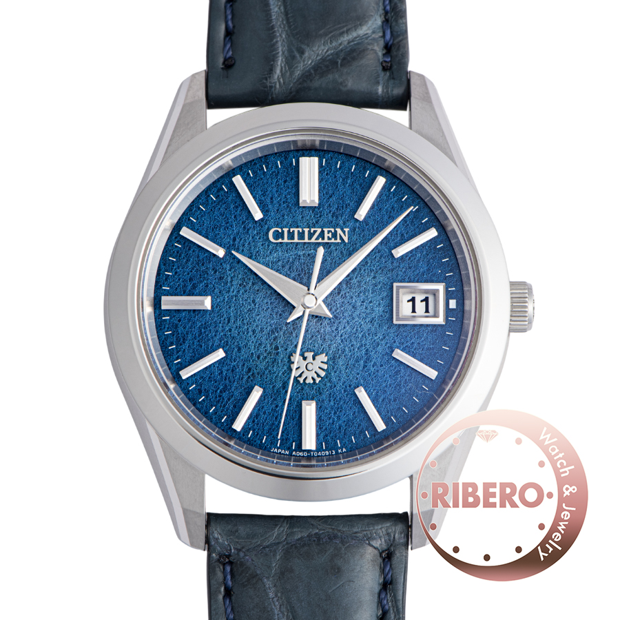 シチズン ザ・シチズン 紺碧(コンペキ) AQ4100-14L 世界250本限定 和紙文字盤