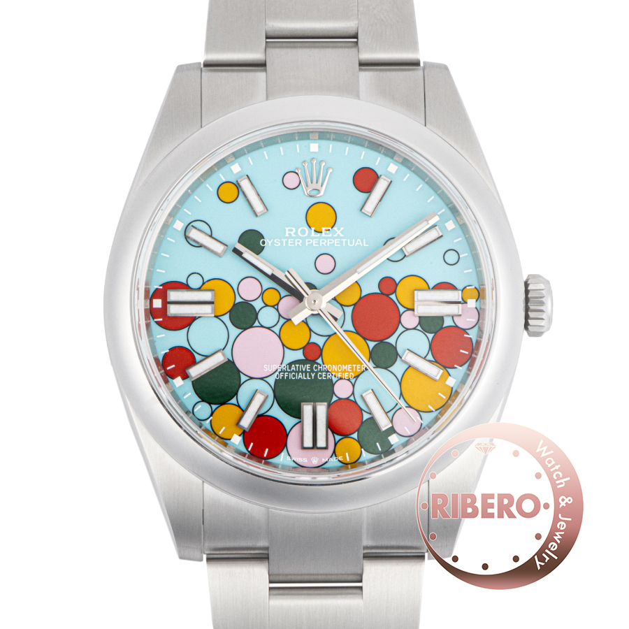 ロレックス オイスターパーペチュアル41 124300 セレブレーション