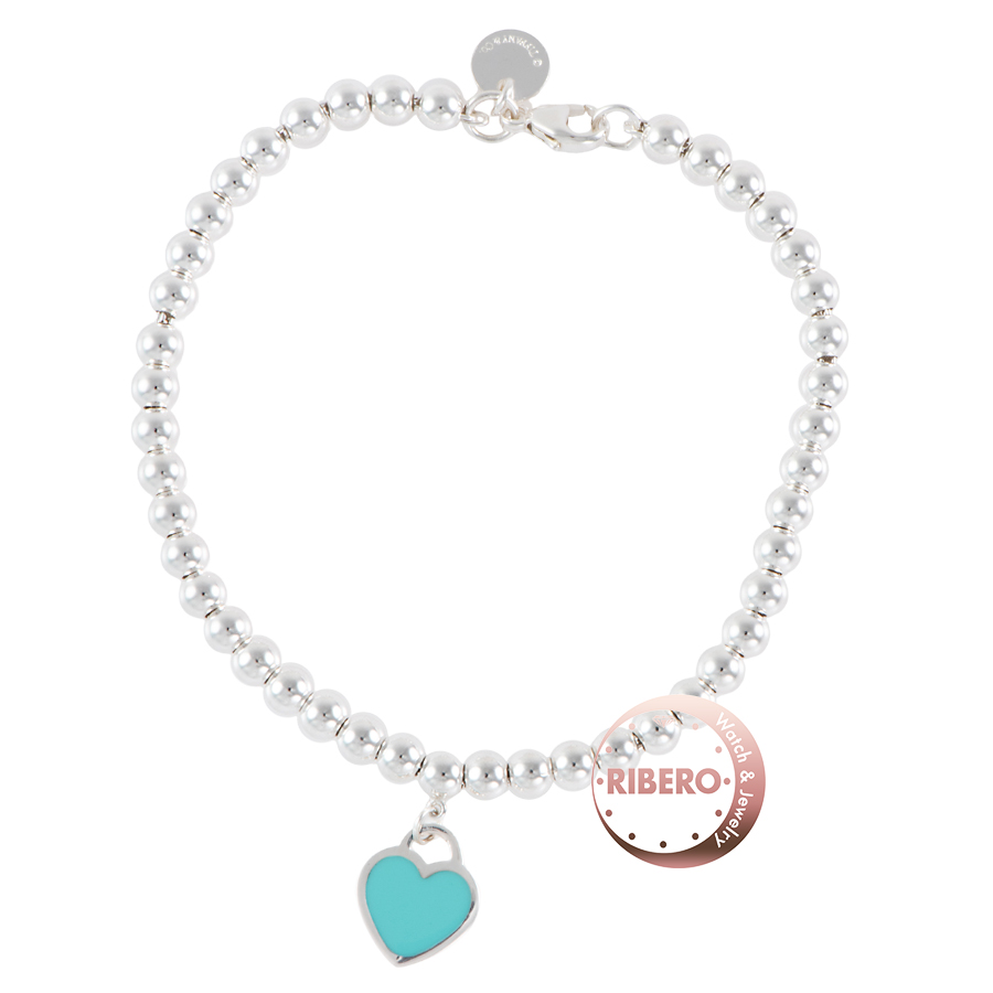 ティファニー リターン トゥ ティファニー  ブルーハートタグ ビーズ ブレスレット