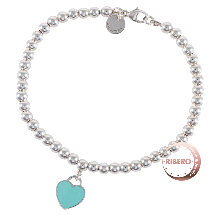 ティファニー リターン トゥ ティファニー ブルーハートタグ ビーズ ブレスレット