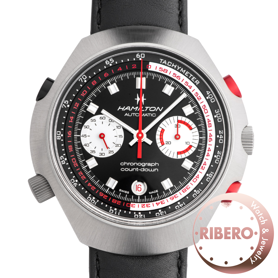 ハミルトン アメリカン クラシック クロノマチック50限定モデル H51616731 世界限定1972本