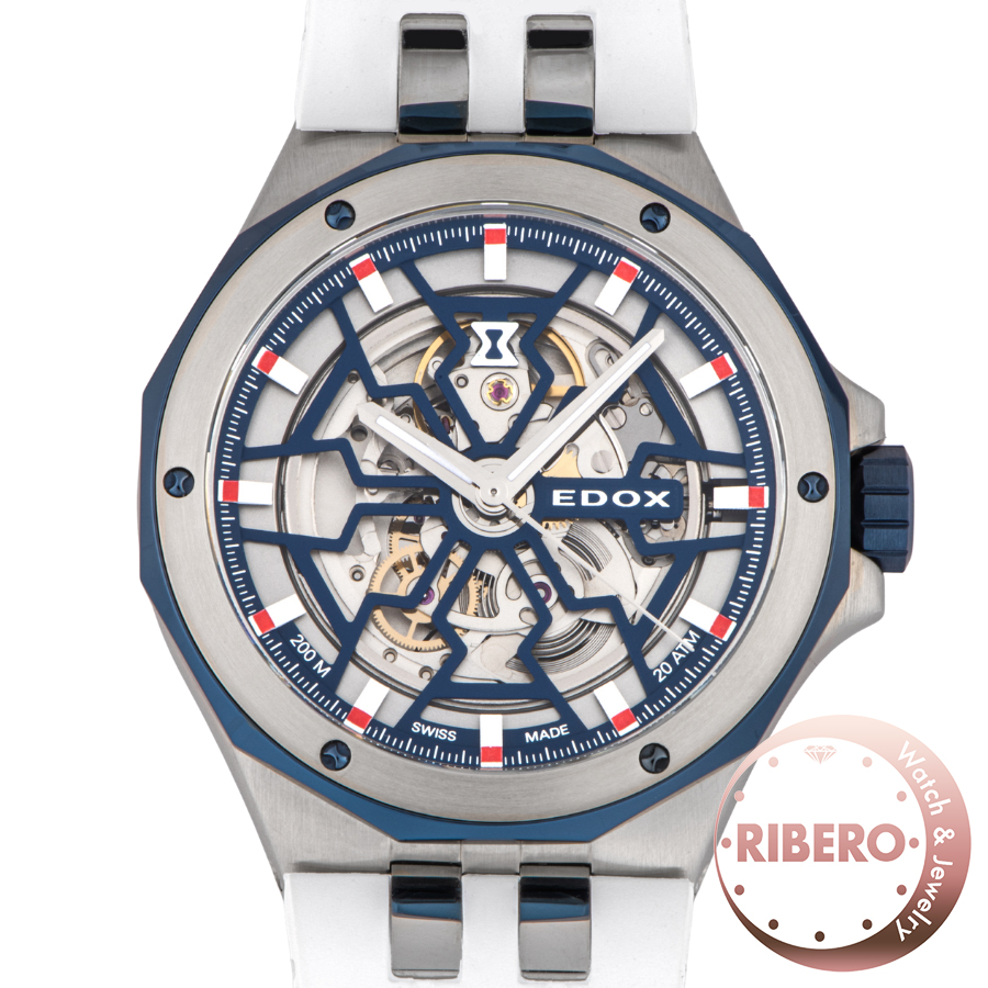 エドックス デルフィン オリジナル メカノ オートマティック 85303-357BUCAB-BUIRB