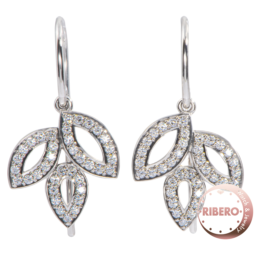 ハリーウィンストン リリークラスター ミニ ワイヤー イヤリング EADPDR1MLC ピアス